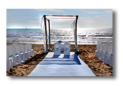 beach wedding