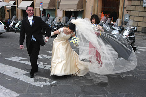 Kreative Hochzeitsfotografie in Toskana