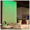 Luminous walls in various materials