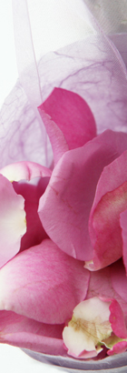 Romantic Wedding Atmosphere with flowers