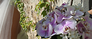 Romantic Wedding Atmosphere with flowers