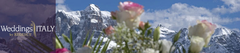 wedding on the Italian mountains
