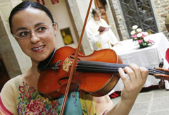 Music in Italy - Violin in Florence