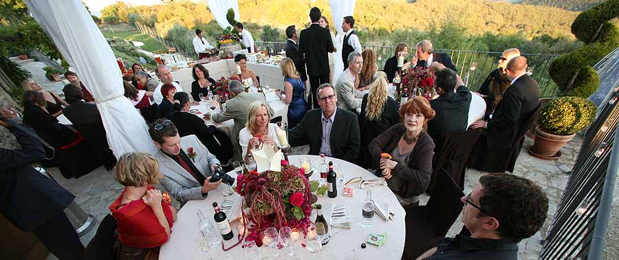 Reception in Rustical Country Location in Siena