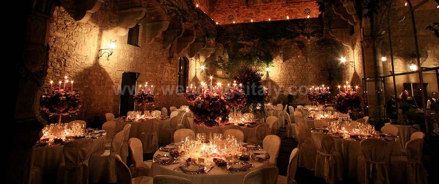 Reception in Florence Castle Reception in Florence Castle