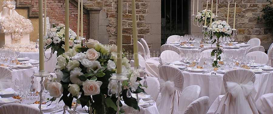 White Reception at the Castle White Reception at the Castle