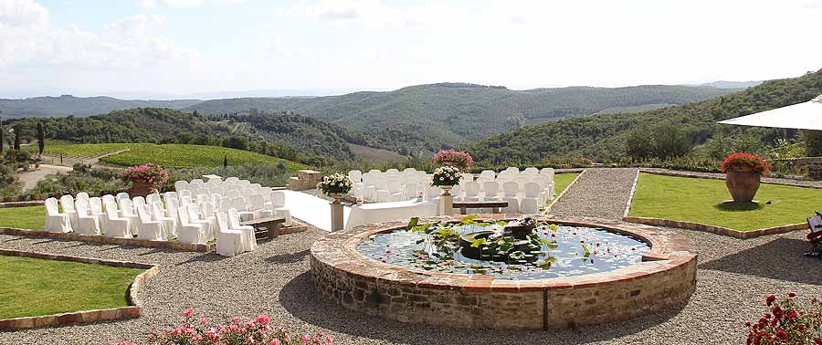 Wedding Ceremony in Chianti