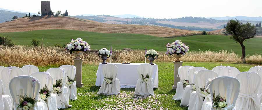 Wedding Reception in Chianti Countryside