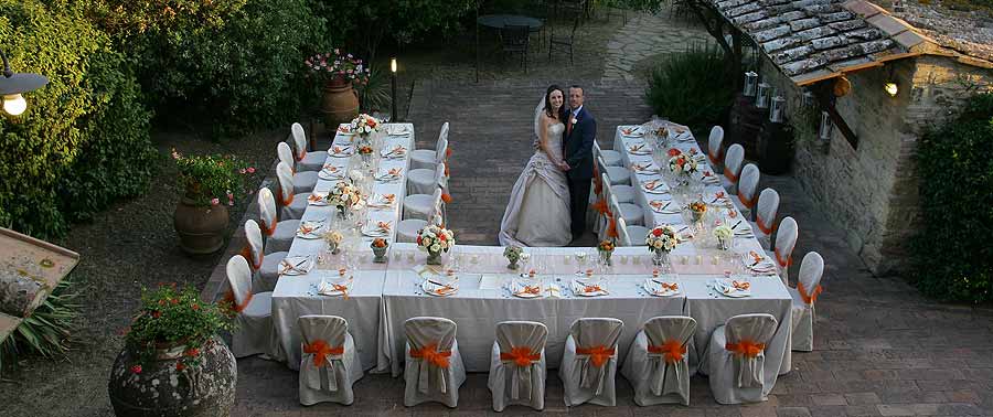 Small Setting Reception in Chianti