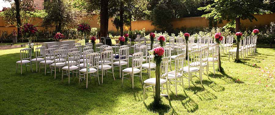 Country Ceremony Setting in Chianti