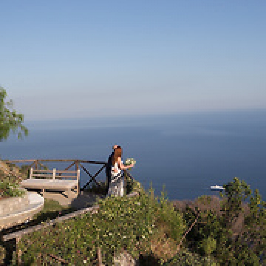 Farm house wedding along the Amalfi Coast