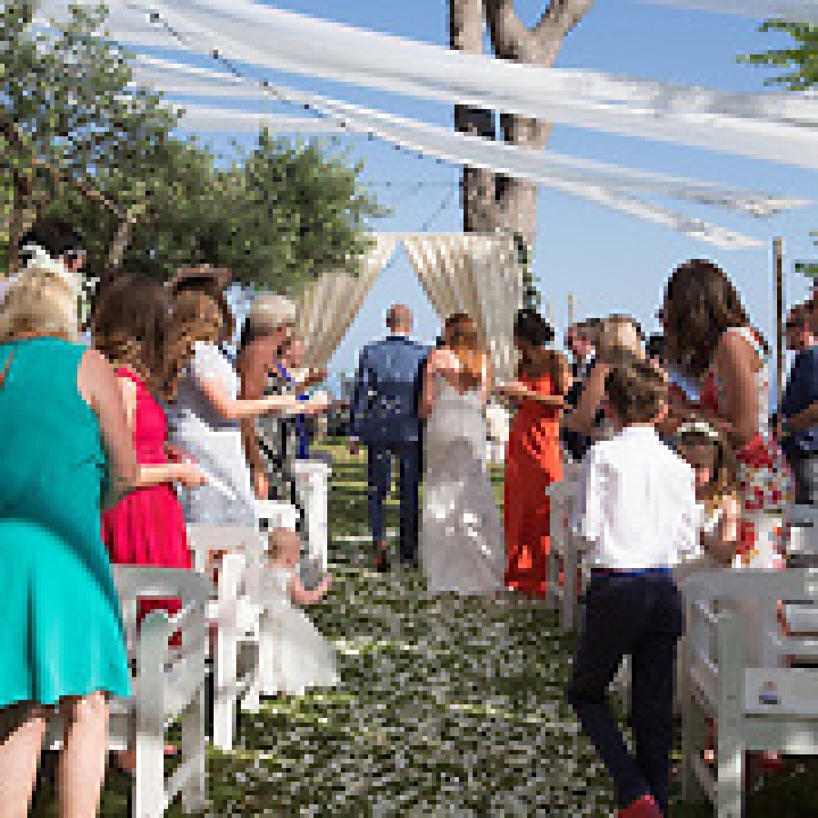 Farm house wedding along the Amalfi Coast