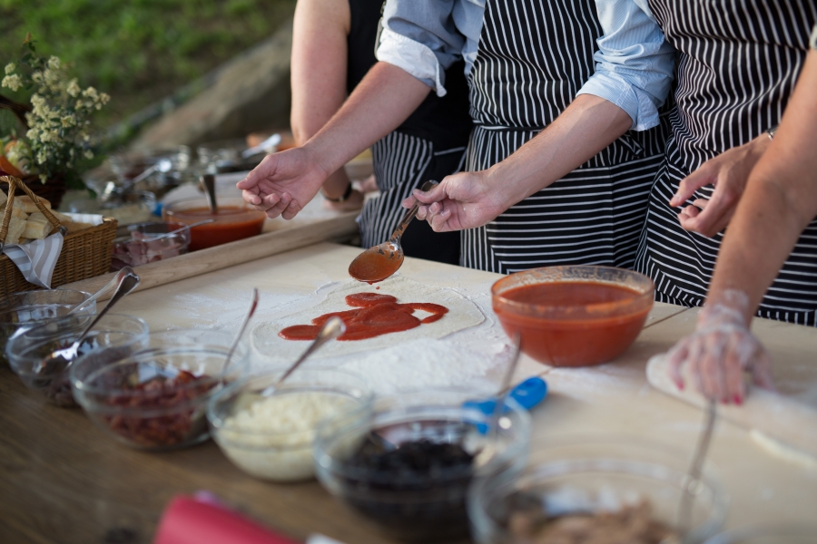 Lets go party... and make pizza