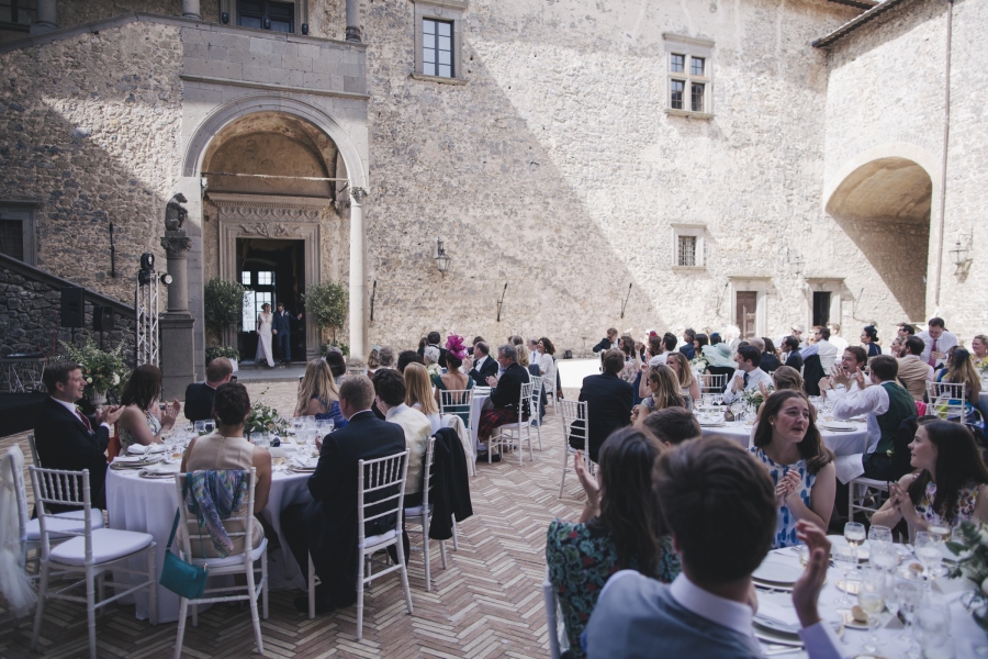 Sarah and Max...Wedding in Bracciano Lake....wonderful castle...