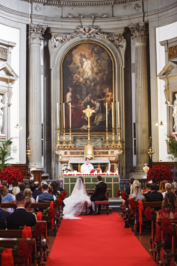Villa Cora and Church at city center of Florence
