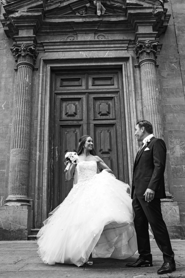 Villa Cora and Church at city center of Florence