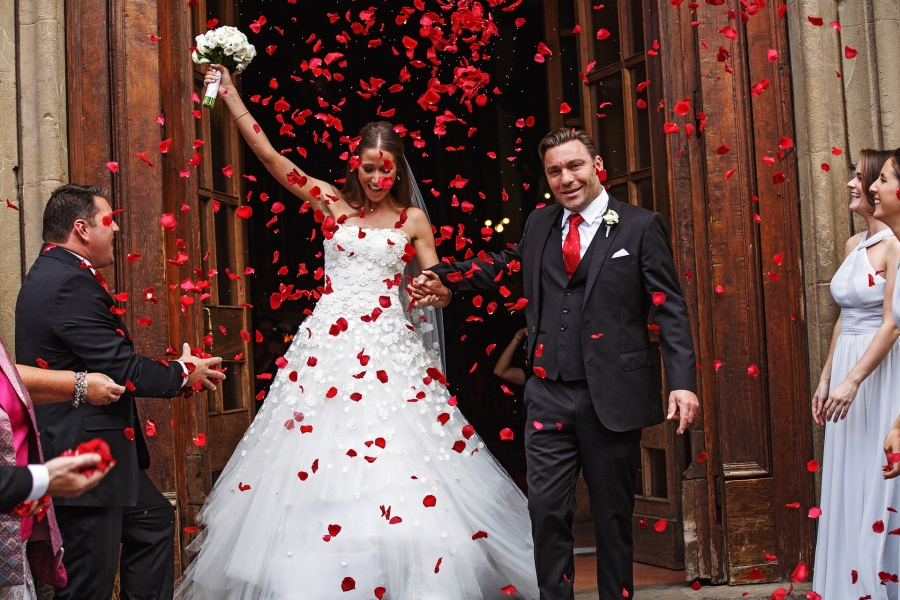 Villa Cora and Church at city center of Florence