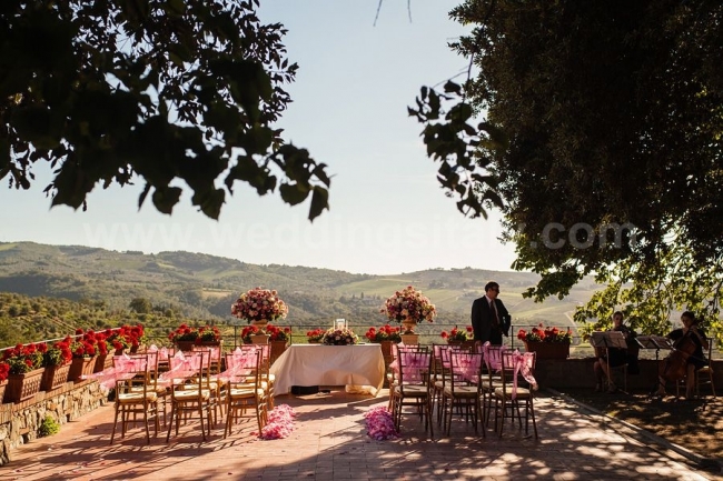 Christina & Richard Wedding in Tuscany