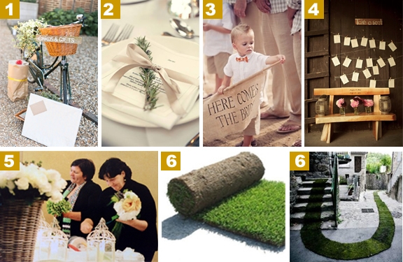 Some ideas we love to help you to create and personalize your big day!