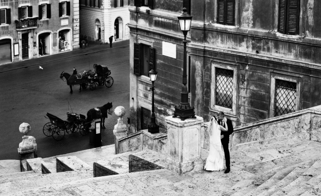 Getting married in Rome a dream becomes reality