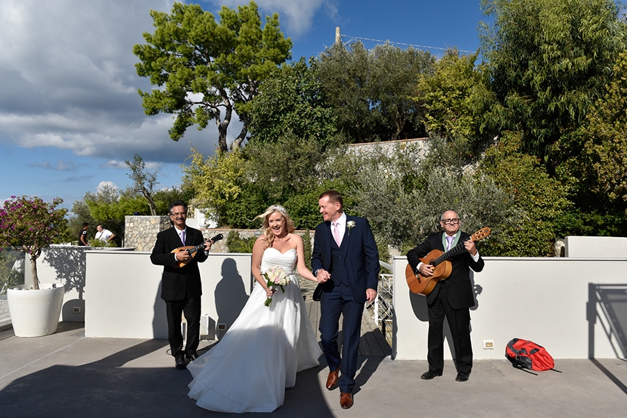 Nigel and Leanne's wedding