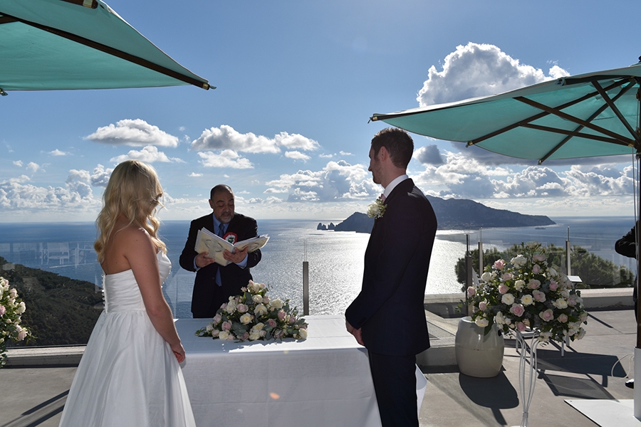 Nigel and Leanne's wedding