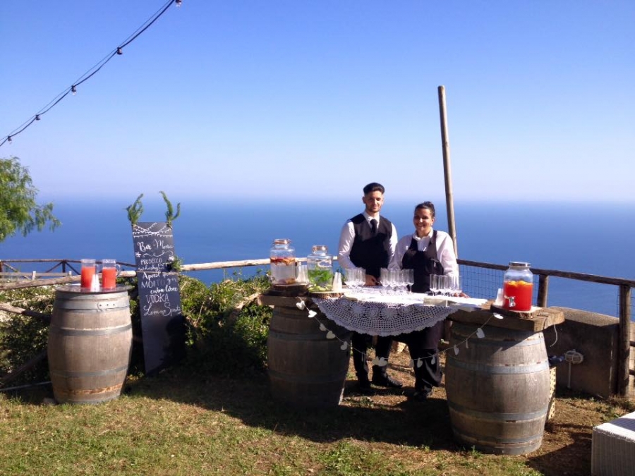 Farm house wedding along the Amalfi Coast