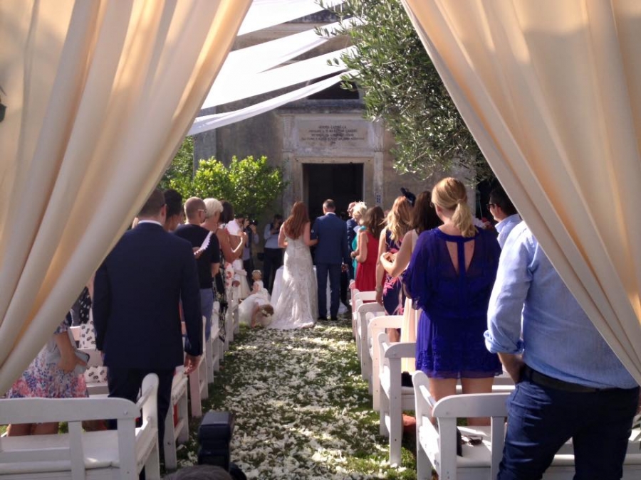 Farm house wedding along the Amalfi Coast