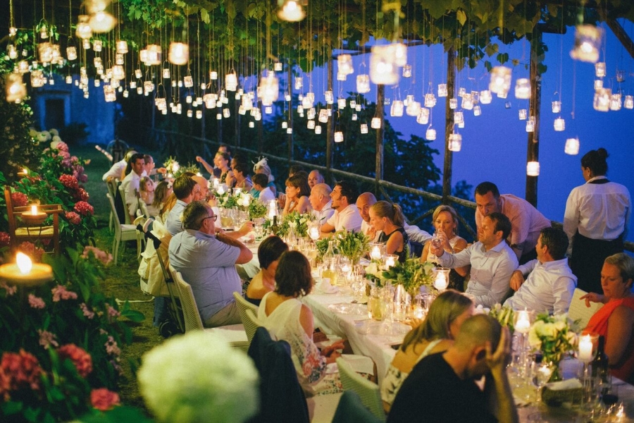 Farm house wedding along the Amalfi Coast