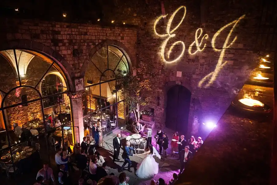 Esin & Jon Wedding in Tuscany at Vincigliata Castle