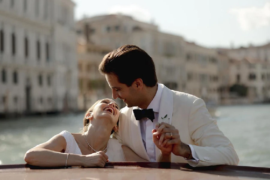 Luxury Muslim wedding Venice private palace Grand Canal