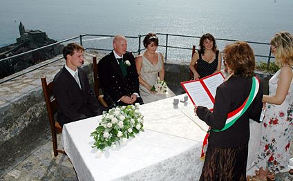 Wedding in Portovenere