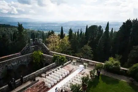 Wedding in Italy Castello di Vincigliata