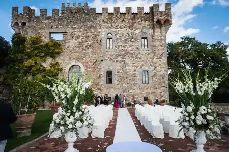 Wedding in Italy Castello di Vincigliata