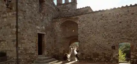 Wedding in Italy Castel Monastero
