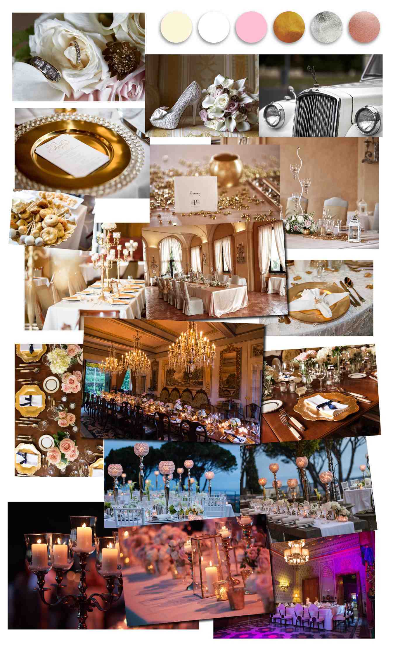 Weddings flowers in Italy: twenties style