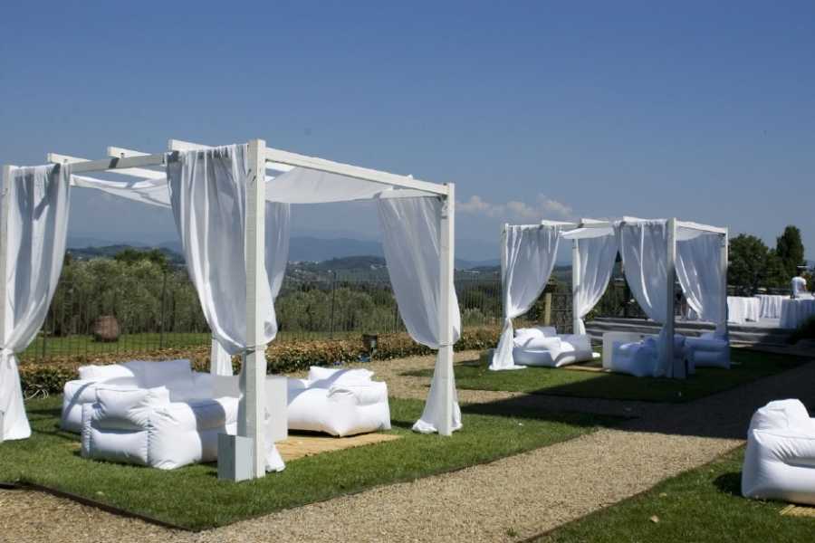 Canopies for wedding and event production