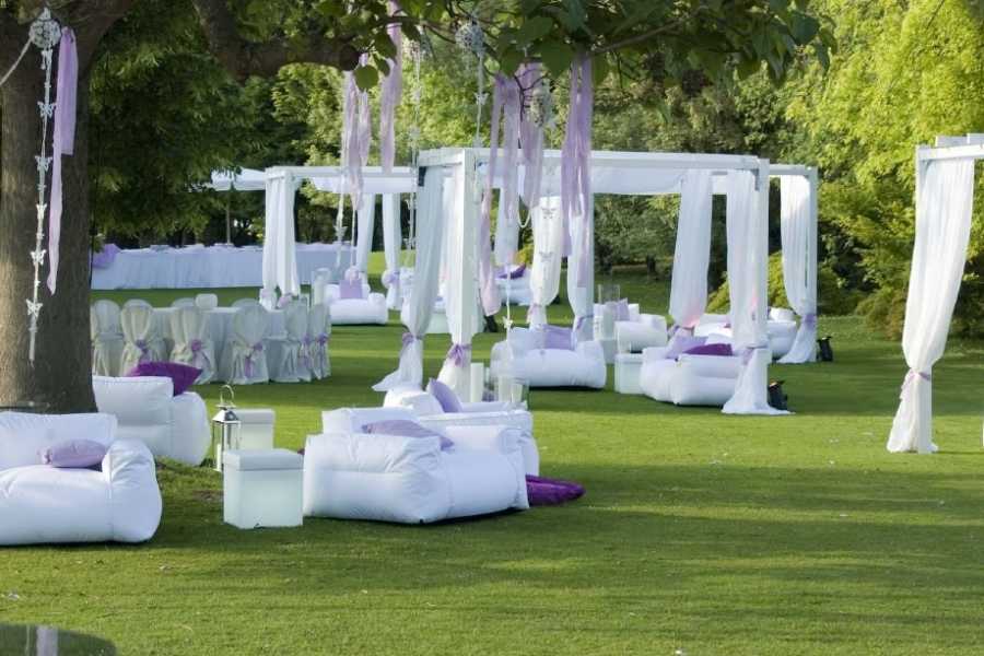 Canopies for wedding and event production