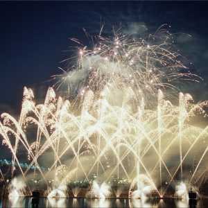 Wedding in Italy Sea Italian Fireworks