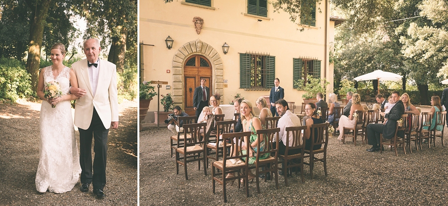 Vintage Style Georgina and Thomas Wedding in Tuscany