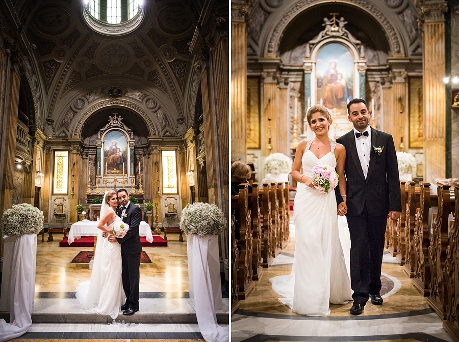 Mira and Georges's Wedding in Rome