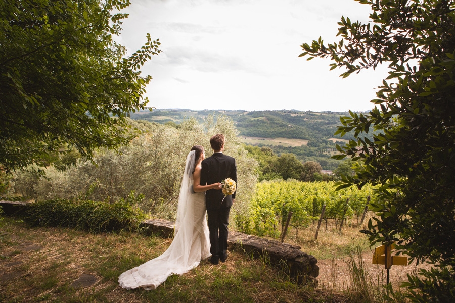 Amanda and Jonathan Wedding in Tuscany
