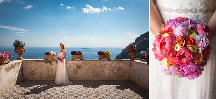 Sarah and Andy Wedding in Positano