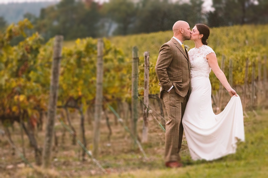 Hannah and Paul Wedding in Tuscany at Villa Nozzole