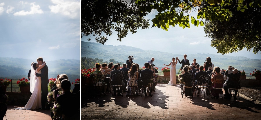 Alice and Adam Wedding in Tuscany at Villa Nozzole