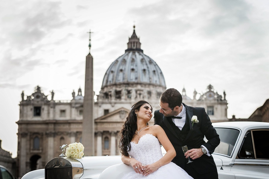 Ray and Rafic Wedding in Rome