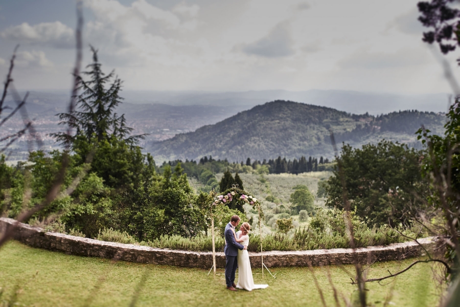 Hayley and Kevin Wedding in Tuscany