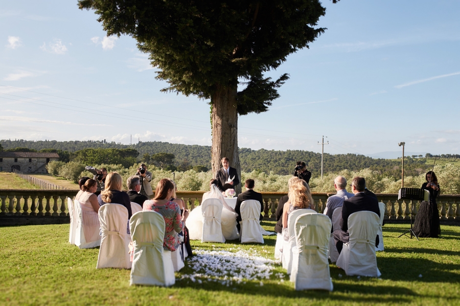 Angela and Christopher Wedding in Tuscany