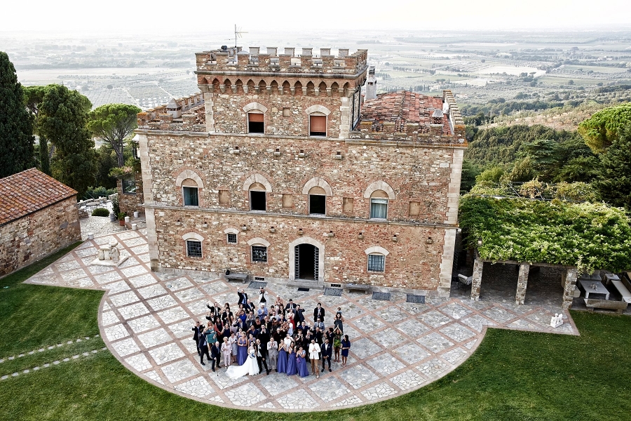 Lia and Michele Wedding in Tuscany