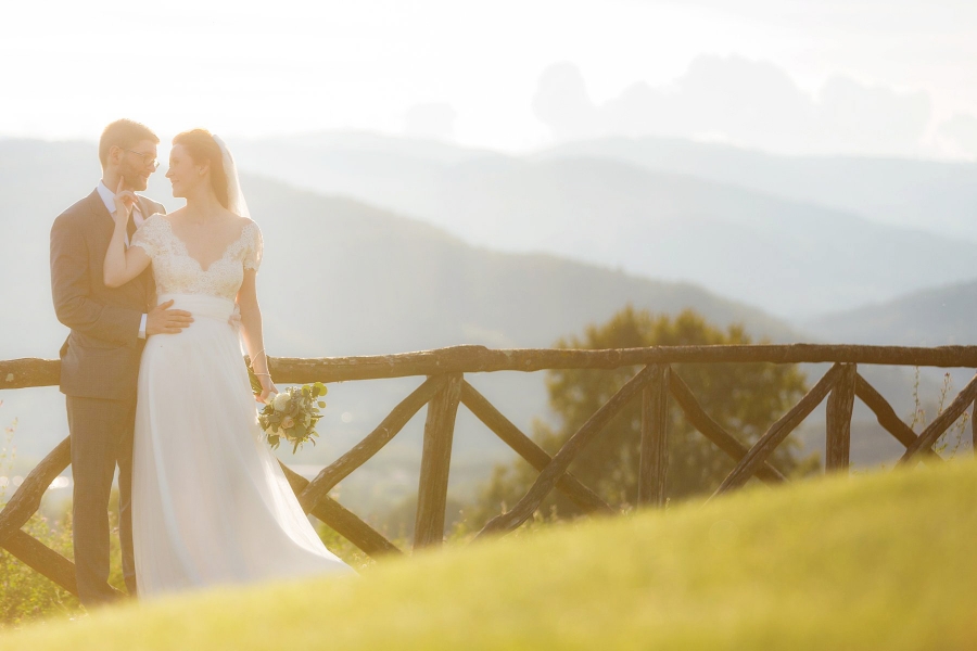 Laura and David Wedding in Tuscany